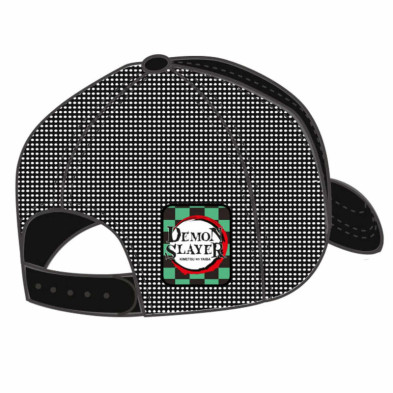 imagen 1 de gorra demon slayer trucker tanjiro/nezuko negro ad