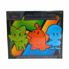 Imagen caja entrenador élite pokémon evoluciones en palde