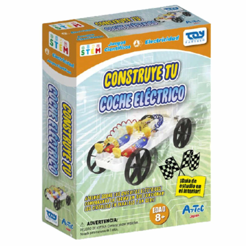 Imagen juego cientifico construye tu coche eléctrico Imagen juego cientifico construye tu coche eléctrico
