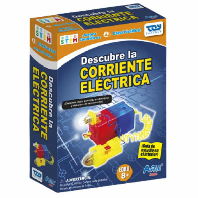 Imagen juego cientifico descubre la corriente eléctrica