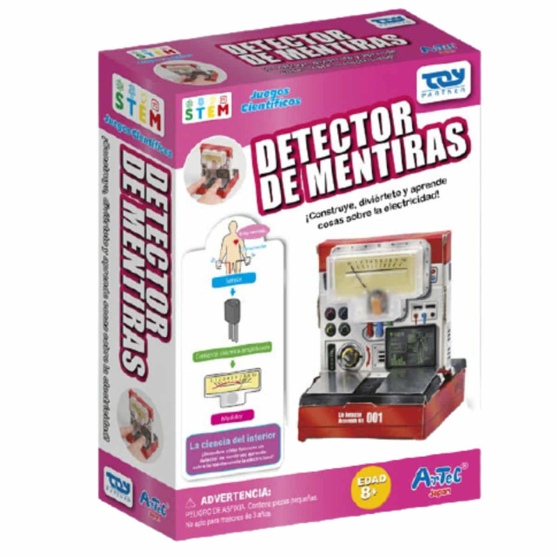 Imagen juego cientifico crea tu detector de mentiras Imagen juego cientifico crea tu detector de mentiras
