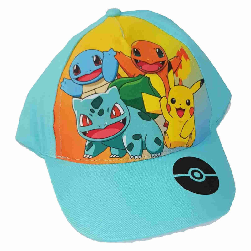 Imagen gorra pokemon color azul talla 52 Imagen gorra pokemon color azul talla 52