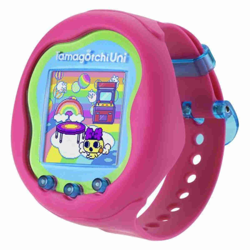 Imagen tamagotchi uni rosa mascota virtual de bandai