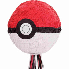 Imagen piñata 3d pokeball de pokémon