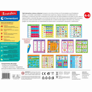 imagen 2 de juego infantil boli interactivo letras y números