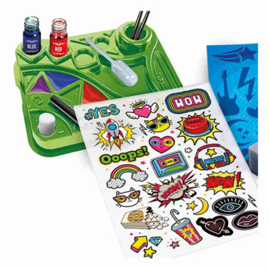 imagen 1 de juego infantil pop tattoo ciencia y juego clemento