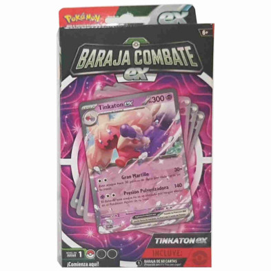 Imagen jcc pokémon baraja de combate tinkaton ex tcg