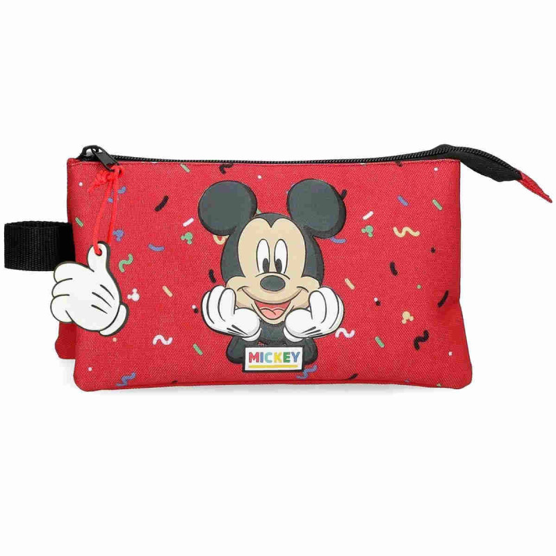 Imagen estuche its a mickey thing tres compartimentos Imagen estuche its a mickey thing tres compartimentos