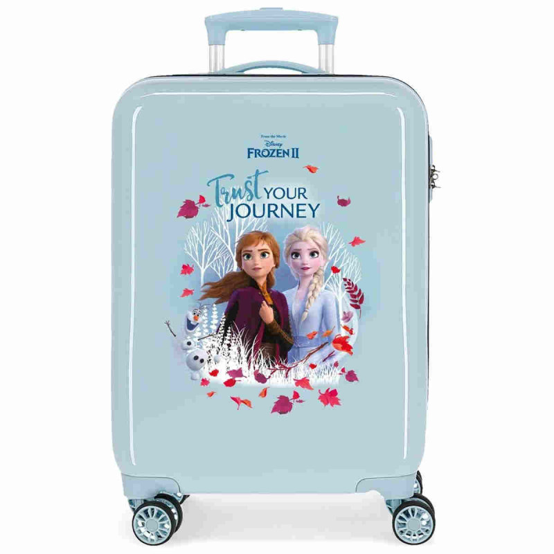 Imagen maleta de cabina frozen trust your journey 55cm Imagen maleta de cabina frozen trust your journey 55cm