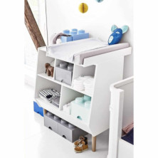 imagen 5 de caja lego ladrillo gris 25x25x18cm drawer 4