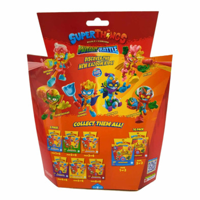 imagen 1 de superthings mutant battle pack 10