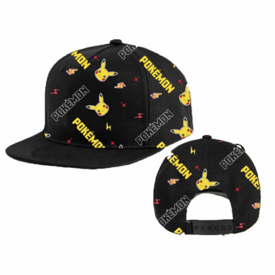 imagen 1 de gorra adulto pokémon ¡pikachu!