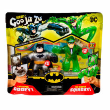 imagen 1 de pack 2 héroes goo jit zu dc comic