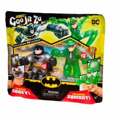 imagen 5 de pack 2 héroes goo jit zu dc comic