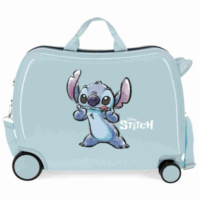 Imagen MALETA INFANTIL STITCH MAKE A FACE 2 RUEDAS MULTIDIRECCIONAL Imagen MALETA INFANTIL STITCH MAKE A FACE 2 RUEDAS MULTIDIRECCIONAL