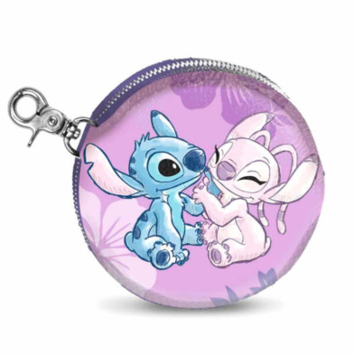 Imagen monedero lilo y stitch cookie stich rosa Imagen monedero lilo y stitch cookie stich rosa