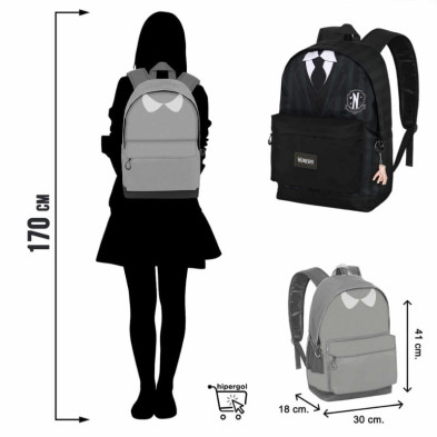 imagen 4 de mochila miércoles uniform