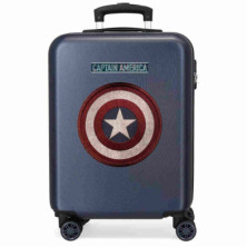 Imagen maleta de cabina captain america rígida 55cm