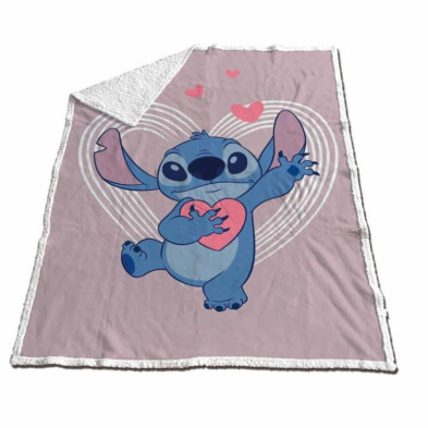 Imagen manta lilo & stitch 130x170cm Imagen manta lilo & stitch 130x170cm