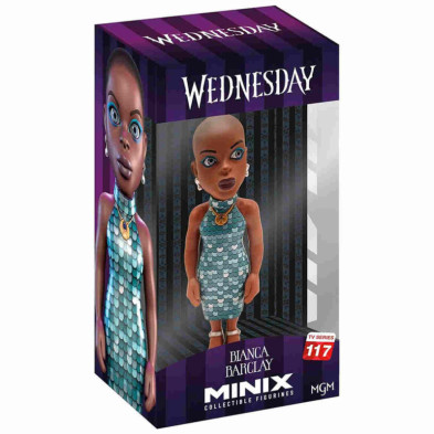 imagen 1 de figura minix bianca sinclair de wednesday de 12cm