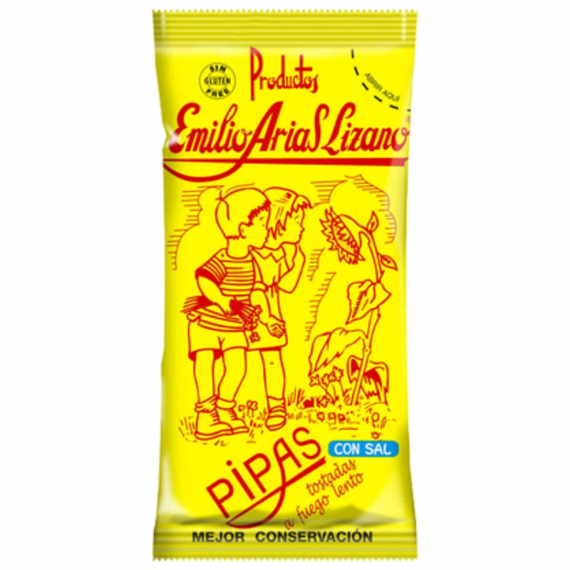 Imagen pipas bl. con sal 150grs 12u Imagen pipas bl. con sal 150grs 12u