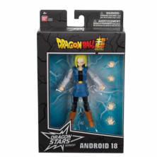 imagen 2 de figura androide 18 dragon ball 17cm