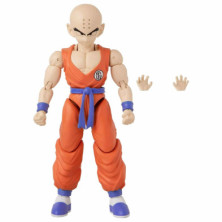 imagen 1 de figura deluxe krilin dragon ball 17cm