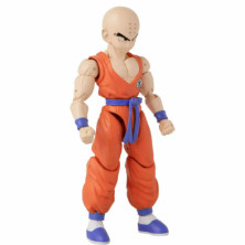 imagen 2 de figura deluxe krilin dragon ball 17cm