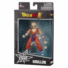 imagen 3 de figura deluxe krilin dragon ball 17cm