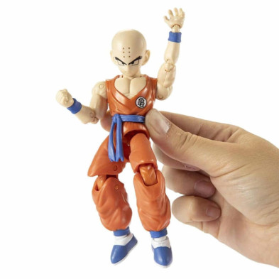 imagen 4 de figura deluxe krilin dragon ball 17cm