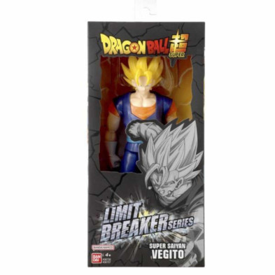 imagen 2 de figura super saiyan vegito dragon ball 30cm serie