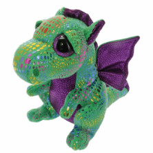 imagen 1 de peluche beanie boos dragón cinder verde 15cm ty