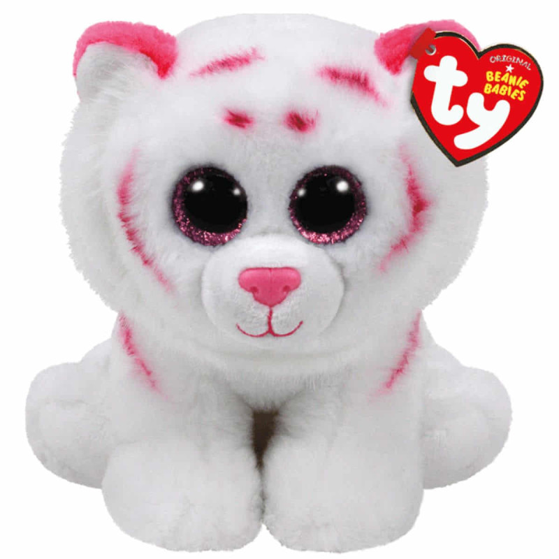 Imagen peluche beanie babies tigre tabor 15cm ty