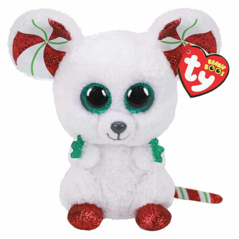 Imagen peluche beanie boos ratón  chimey 15cm ty