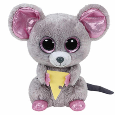 Imagen peluche beanie boos squeaker mouse 15cm Imagen peluche beanie boos squeaker mouse 15cm