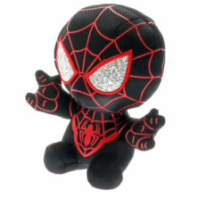 imagen 1 de peluche beanie boos spiderman miles 15cm ty