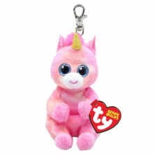 Imagen llavero peluche beanie bellies unicornio skylar 8.