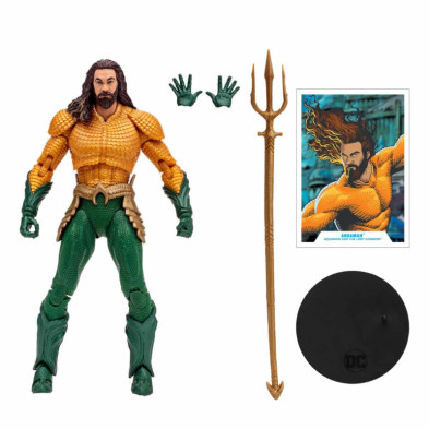 imagen 1 de aquaman dc multiverse mcfarlane 18cm