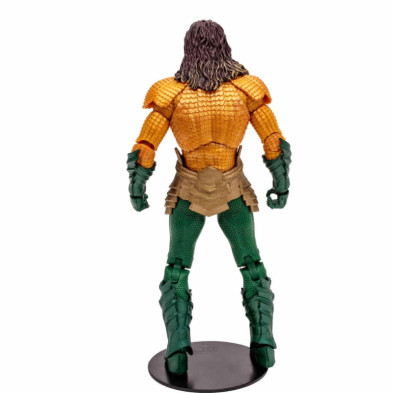 imagen 4 de aquaman dc multiverse mcfarlane 18cm