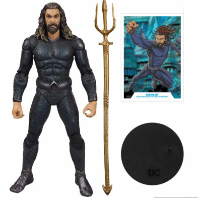 imagen 1 de aquaman stealth suit dc multiverse mcfarlane 18cm