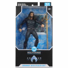 imagen 6 de aquaman stealth suit dc multiverse mcfarlane 18cm