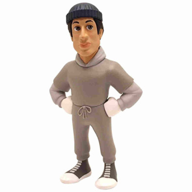 imagen 4 de figura minix de rocky balboa entrenamiento de 12cm