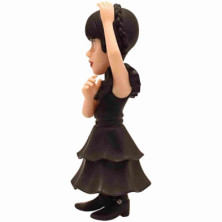 imagen 1 de figura minix de wednesday vestido baile de 12cm