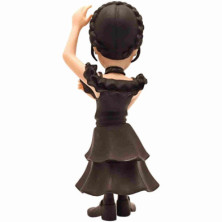 imagen 2 de figura minix de wednesday vestido baile de 12cm