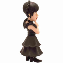 imagen 3 de figura minix de wednesday vestido baile de 12cm