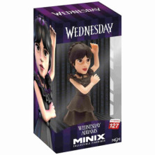 imagen 5 de figura minix de wednesday vestido baile de 12cm