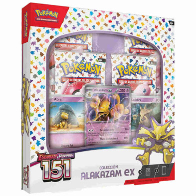 Imagen jcc pokémon alakazam ex escarlata y púrpura 151