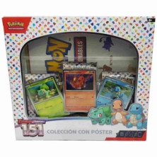 imagen 1 de jcc pokémon escarlata y púrpura 151 con póster