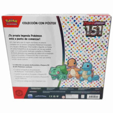 imagen 2 de jcc pokémon escarlata y púrpura 151 con póster