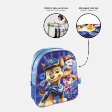 imagen 3 de mochila infantil 3d de paw patrol chase marshal sk